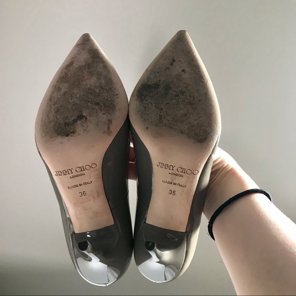 Jimmy Choo Abel pump heels paten leather size 36 - Picture 6 of 16